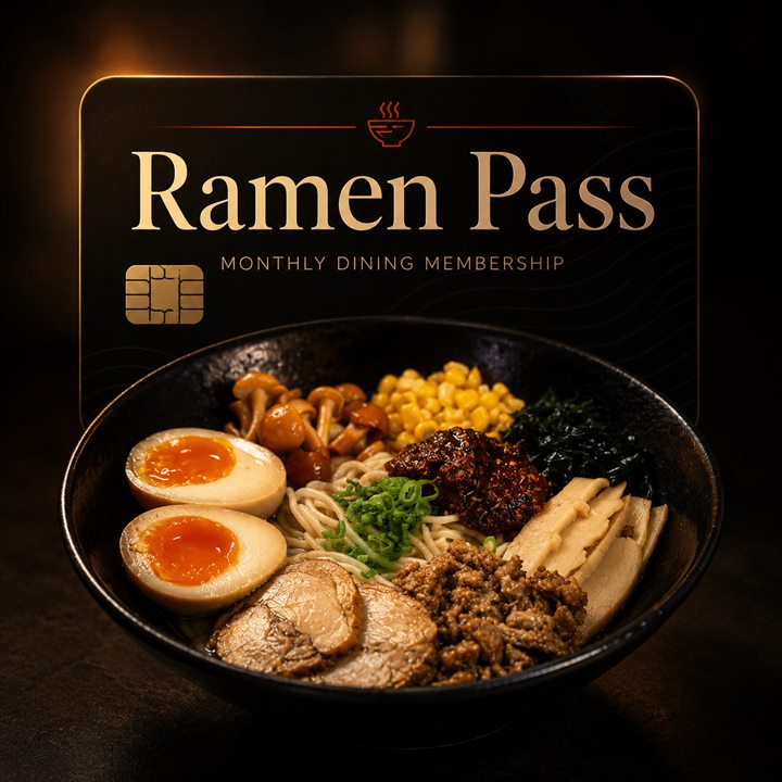 Ramen Pass monthly dining membership